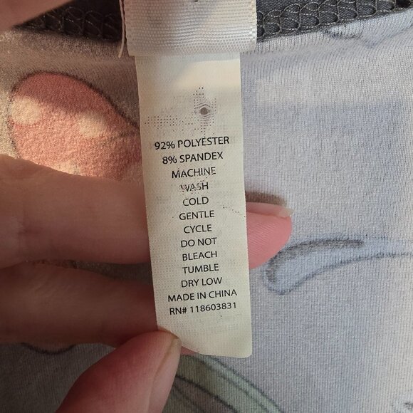 Ambrie Dress Disney Soft Size XL Pockets Gray - Picture 5 of 8